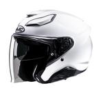 HJC F31 Wit Jethelm, Motoren, Nieuw met kaartje, M, Heren, Verzenden