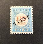 Nederland 1906/1910 - Portzegel 1 gulden 1881 overdrukt met, Gestempeld