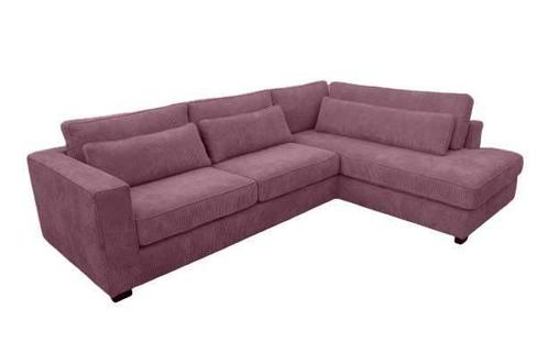 Hoekbank Merselo - hoekbanken - Paars, Huis en Inrichting, Banken | Sofa's en Chaises Longues, Nieuw, Stof