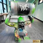 Artiluxx - XL Dior x Mickey Mouse Gorila sculpture, Antiek en Kunst