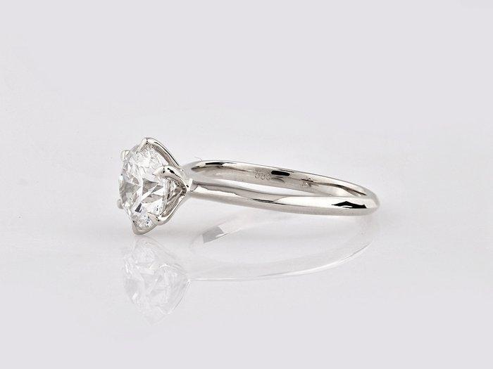 Ring - 14 karaat Witgoud - 2.01ct. tw. Diamant (Lab-grown), Sieraden, Tassen en Uiterlijk, Ringen