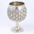 Cup op voet - Beker - .925 zilver, Antiek en Kunst