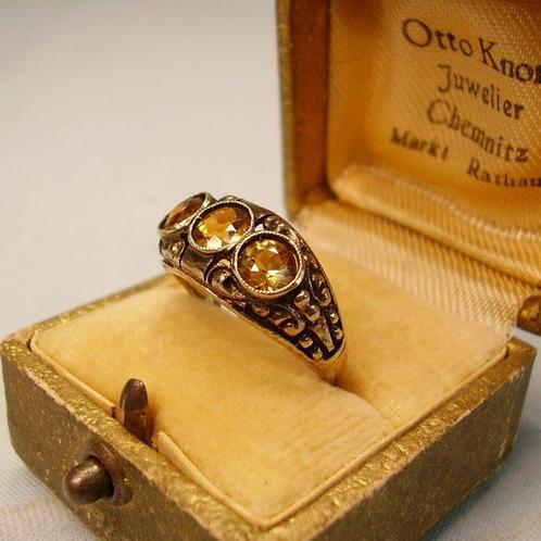Zonder Minimumprijs - Ring Verguld, Zilver - 2.10ct. tw., Sieraden, Tassen en Uiterlijk, Ringen