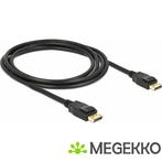 Delock 83806 Kabel DisplayPort 1.2 male > DisplayPort male, Verzenden, Nieuw