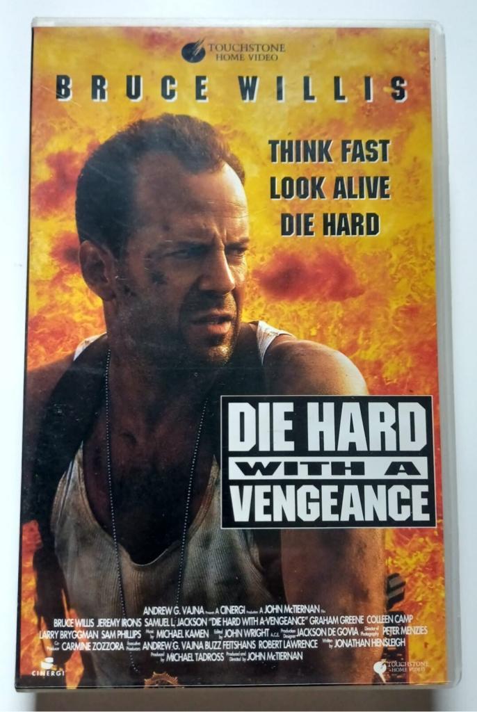 DIE HARD WITH A VENGEANCE (VHS), Cd's en Dvd's, VHS | Film, Gebruikt, Verzenden
