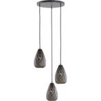LED Hanglamp - Trion Uno - E27 Fitting - 3-lichts - Rond -, Huis en Inrichting, Lampen | Hanglampen, Nieuw, Ophalen of Verzenden
