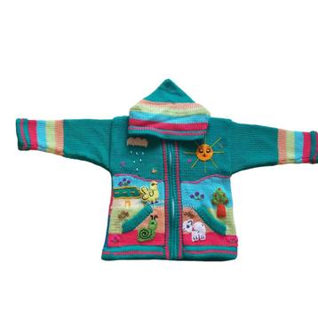 Little girl Peru sweater, Peruvian kids sweater, jacke Peru beschikbaar voor biedingen
