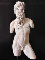 sculptuur, Torso di Poseidone - 49 cm - marmeren stof