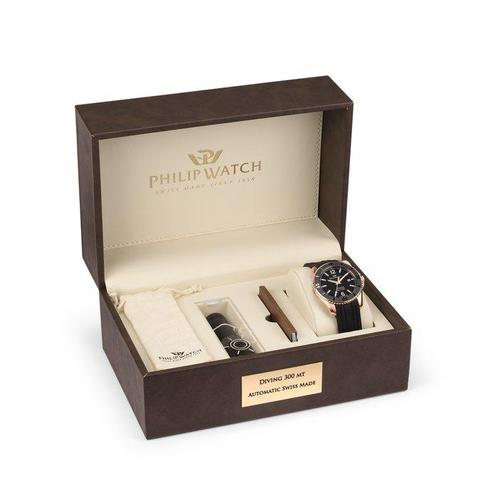 Philip Watch - Amalfi Diving - SPECIAL PACK- Automatic -, Sieraden, Tassen en Uiterlijk, Horloges | Heren