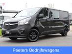 Opel Vivaro 1.6 CDTI L2H1 DC Black Edition, Auto's, Opel, Euro 6, Leder, Onderhoudsboekje, Lease