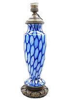 Loetz or Kralik Art Nouveau Glass Lamp 1900, 45 cm -, Antiek en Kunst