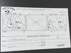 Hanna-Barbera - Productiestoryboardpagina, ondertekend door, Nieuw in verpakking