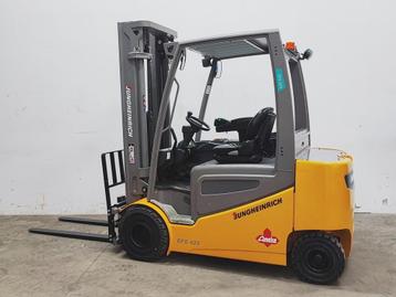 JUNGHEINRICH EFG 425 ELEKTRO VORKHEFTRUCK - Vorkenspreider beschikbaar voor biedingen