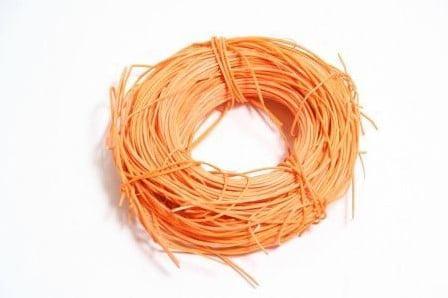 Pitriet Rattan Oranje 2 mm 50 gram, Hobby en Vrije tijd, Knutselen, Nieuw, Ophalen of Verzenden