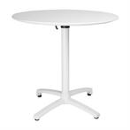Opvouwbare Propyleen Tafel | 800mm | Wit, Verzenden, Nieuw in verpakking