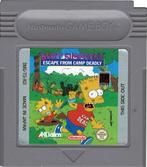 Bart Simpson Escape From Camp Deadly (losse cassette) (Ga..., Verzenden, Gebruikt