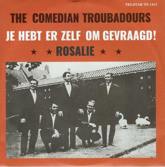 Comedian Troubadours - Je Hebt Er Zelf Om Gevraagd! + Ros..., Cd's en Dvd's, Vinyl | Nederlandstalig, Verzenden