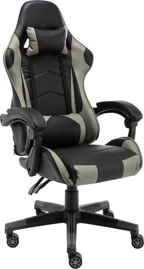 Gamestoel X-treme Grijs (Game stoelen, Binnenspeelgoed), Huis en Inrichting, Bureaustoelen, Bureaustoel, Grijs, Nieuw, Gaming bureaustoel