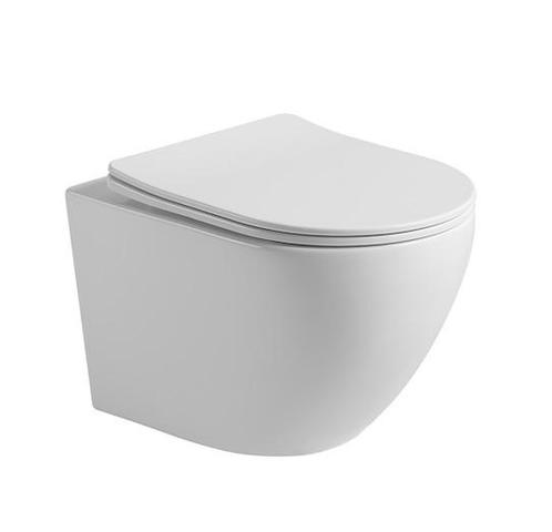 Hangend toilet Pietro randloos inclusief softclose zitting, Doe-het-zelf en Verbouw, Sanitair, Verzenden