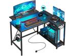 Five Stars® L-Vormig Game Bureau - Gaming Desk met RGB LED, Verzenden, Nieuw