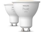 Philips Hue Spot - GU10 - Dimbaar warmwit licht - (2 stuks), Huis en Inrichting, Lampen | Losse lampen, Verzenden, Zo goed als nieuw