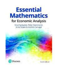 Essential Mathematics for Economic Analysis, 9781292359281, Boeken, Studieboeken en Cursussen, Zo goed als nieuw, Verzenden