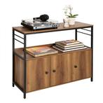 2dekans | SoBuy Dressoir - Bruine Gangkast - Keukenkast -, Huis en Inrichting, Ophalen of Verzenden, Zo goed als nieuw