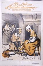 Spotprent over Nederlandse opera tijdens Eerste Wereldoorlog, Antiek en Kunst, Kunst | Litho's en Zeefdrukken, Verzenden