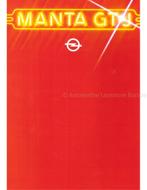 1980 OPEL MANTA BROCHURE NEDERLANDS, Boeken, Nieuw, Opel, Author