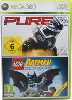 Pure + LEGO Batman The Videogame-Standaard (Xbox 360), Spelcomputers en Games, Ophalen of Verzenden, Zo goed als nieuw