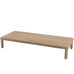 Sem lounge tuintafel 150x65xH25 cm brushed teak 4 Seasons, Ophalen of Verzenden, Nieuw, Teakhout