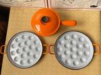 Le Creuset - Braadpan (3) - Geleid emaillering +, Antiek en Kunst
