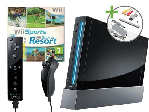 Nintendo Wii Starter Pack - Wii Sports + Wii Sports Resort, Spelcomputers en Games, Spelcomputers | Nintendo Wii, Zo goed als nieuw