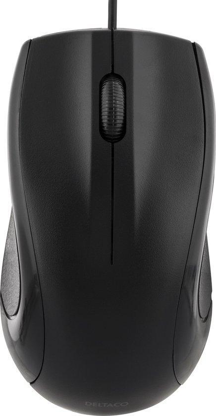 Deltaco MS-711 Optische Gaming Muis - Bedraad - 1200 DPI -, Computers en Software, Muizen, Verzenden