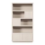 Kabinet Helsinki - 120cm - Taupe - 96280 - bergkasten, Huis en Inrichting, Kasten | Buffetkasten, Nieuw, Overige materialen