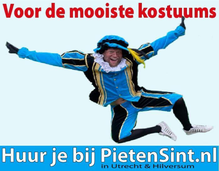 Utrecht Hilversum Te Huur in Piet Sint Sinterklaas kostuums, Diversen, Sinterklaas, Nieuw, Ophalen