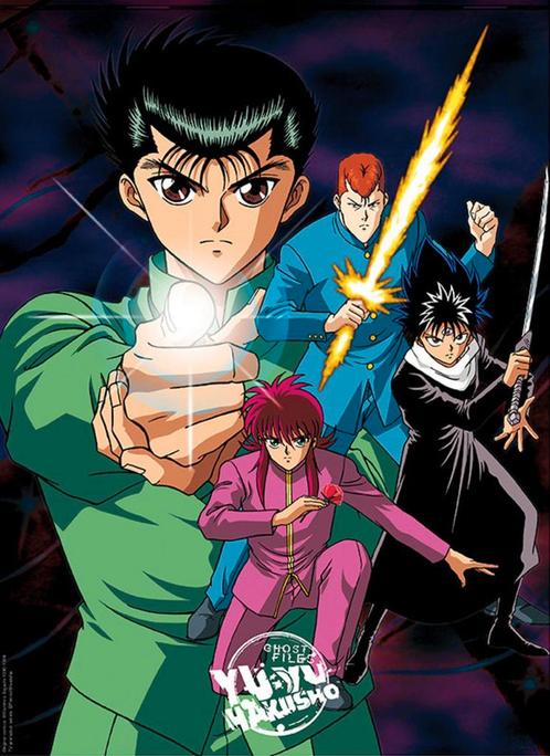 Poster Yu Yu Hakusho Yusukes Group 38x52cm, Verzamelen, Posters, Nieuw, A1 t/m A3, Verzenden
