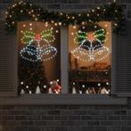 vidaXL Kerstbel met 144 LED Multikleur 56 x 46 cm PVC, Diversen, Kerst, Verzenden, Nieuw