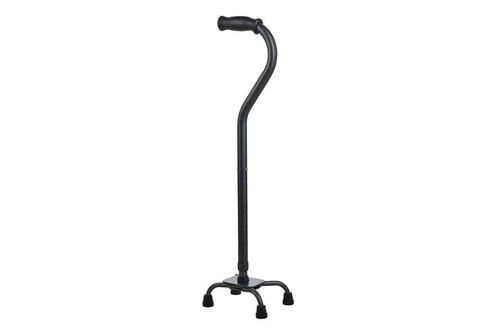 Moretti stalen vierpoot wandelstok 226 KG max gebruikersgewi, Diversen, Verpleegmiddelen, Nieuw, Verzenden