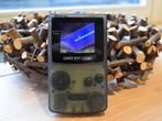 Gameboy Color IPS Blackberry Edition, Spelcomputers en Games, Spelcomputers | Nintendo Game Boy, Ophalen of Verzenden, Zo goed als nieuw