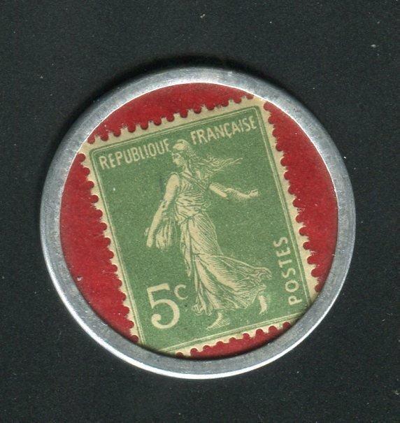 Frankrijk 1920 - Superbe en zeldzame 5 centimes Semeuse munt, Postzegels en Munten, Postzegels | Europa | Frankrijk
