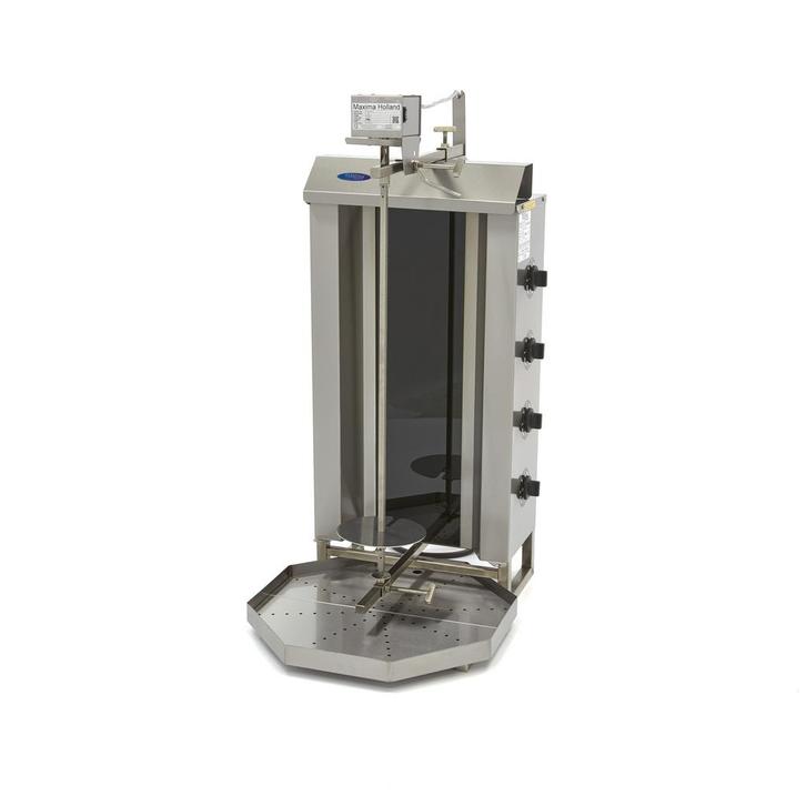 Shoarma Grill - 4 Branders - 50 Kg Vlees - Elektrisch, Zakelijke goederen, Horeca | Keukenapparatuur, Nieuw in verpakking, Ovens, Magnetrons en Steamers