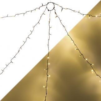 Kerstverlichting | Lichtmantel kerstboom | 5 x 1.8 meter |, Diversen, Kerst, Nieuw, Verzenden