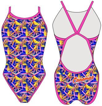 Special Made Turbo Sportbadpak Strelitzia, Kleding | Dames, Badmode en Zwemkleding, Nieuw, Verzenden