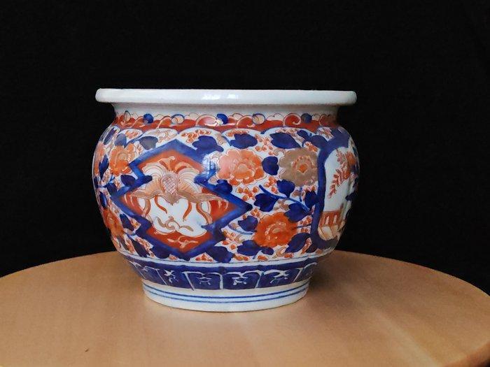 Japans Imari Jardinière - Porselein - Japan - Meiji periode, Antiek en Kunst, Antiek | Overige Antiek