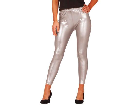 Zilveren Legging Metallic 1m, Hobby en Vrije tijd, Feestartikelen, Nieuw, Verzenden