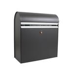 Allux KS200 wandbrievenbus staal - antraciet, Tuin en Terras, Brievenbussen, Verzenden, Nieuw
