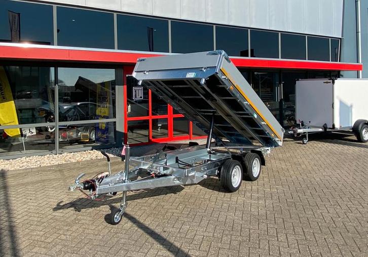 Eduard driezijdige kipper 3500 kg elektrisch extern laden &, Auto diversen, Aanhangers en Bagagewagens, Ophalen of Verzenden