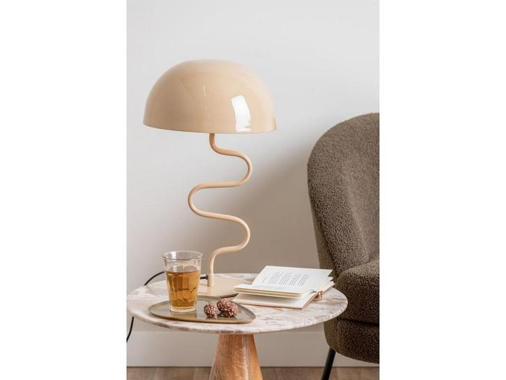 Leitmotiv Tafellamp Twist - Metaal - Gedraaid ontwerp -, Huis en Inrichting, Lampen | Tafellampen, Zo goed als nieuw, Verzenden