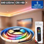 LED Strip COB | 5 Meter | RGB+CCT | Complete Set | 24V | 27, Ophalen of Verzenden, Nieuw